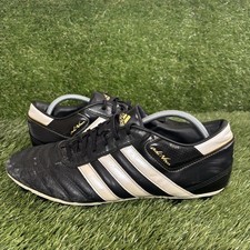 ADIDAS ADINOVA SCHWARZE FUSSBALLSCHUHE GRÖSSE 12 UK | FORMEN Vintage 2010 Release 