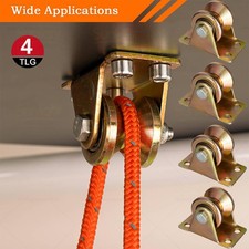 4X Umlenkrollen Für Seile