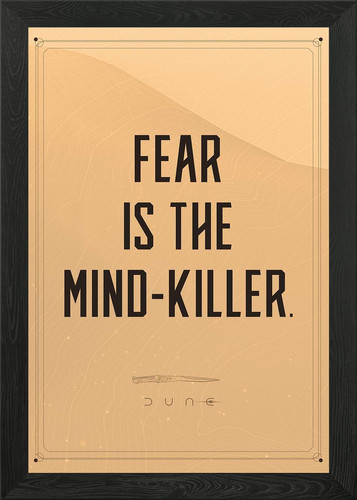 Mind killer framed wall art - framed,