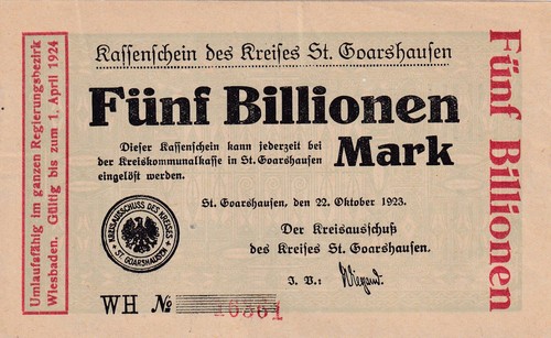 Goarshausen kreis 5 - -,