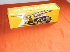 Mega alter Märklin Feuerwehr Leiterwagen 8023    unbespielt in alter OVP  Top!!!