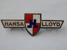 Hansa Lloyd Abzeichen/Brosche garantiert alt & original