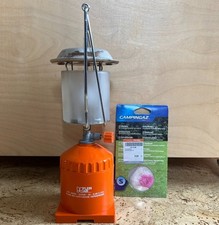 Camping Lampe, Gas betriebene