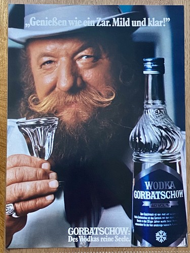 1978 vodka gorbatschow - gorbatschow, wodka