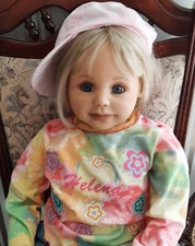 Künstlerpuppe " Helena " Gerlinde Feser, inkl. Zertifikat