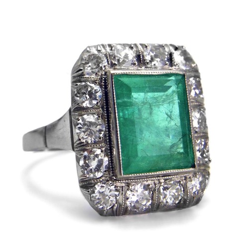 Art deco weißgold diamant - deco,