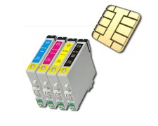 8x Drucker patronen kompatibel  für Epson Stylus SX130 S22 SX125 SX425W SX440W