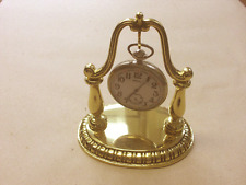 UHRENSTÄNDER MESSING Taschenuhr RARITÄTdekorativ 