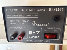 Regulated DC-Power Supply Netzgerät  Samlex RPS 1205 13,8V - 5- 7 A