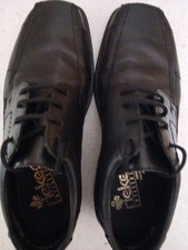 Rieker Herrenschuhe Gr. 40 schwarz Leder
