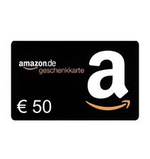 Amazon 50€ Euro Gutschein Guthaben Digital Geschenkkarte Versand in 30min