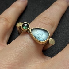 Moderner Designer Ring 925