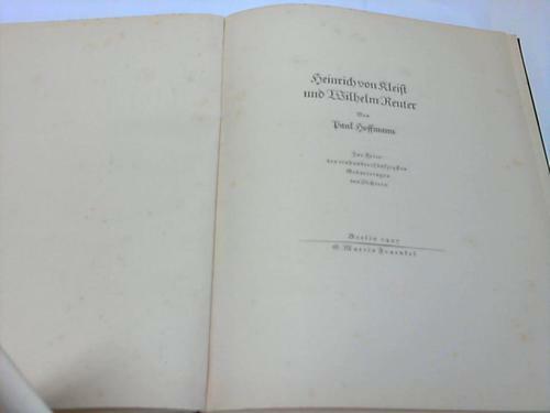 Hoffmann paul heinrich von - hoffmann,,