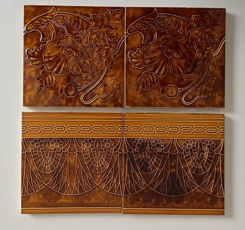 Jugendstil fliese kachel - jugendstil,