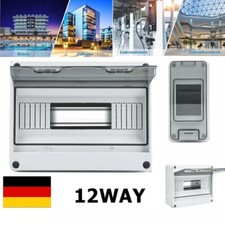 Sicherungskasten IP65 Aufputz Kleinverteiler Verteilerkasten Unterverteilung DE