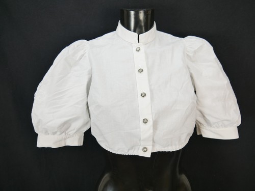 Dirndlbluse weiß bluse - weiß,