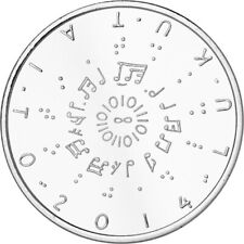 Silbermünze Bildung, Lesen & Schreiben 2014 - Finnland - im Etui - 10 gr PP