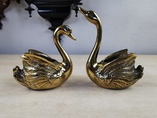 Schwan Schwäne aus Messing