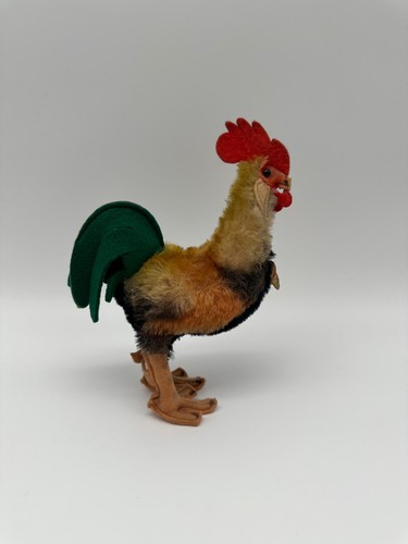 Steiff hahn mohair mit filz - steiff, hahn,
