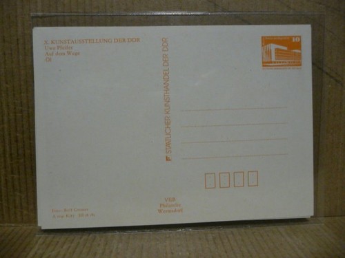 Ddr ganzsache ungebraucht x - ungebraucht, "