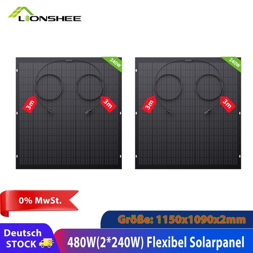 480w solarpanel flexibel - 480w,