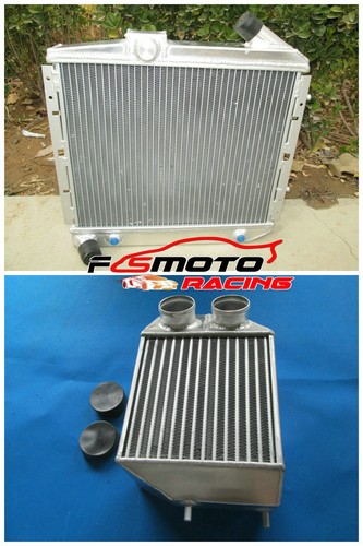 Aluminum radiator intercooler - aluminum, radiator+intercooler