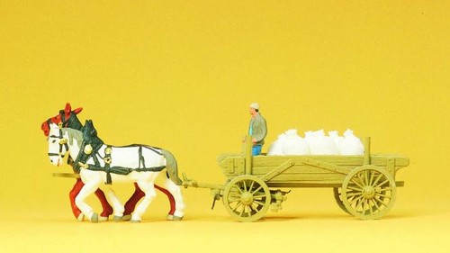 Preiser bauernwagen mit - bauernwagen,