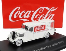 1/72 Dodge KH-32 Streamline Van 1934 – Fountain Coca-Cola – Weiß –  DEAGOSTNI