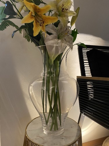 Glas deko vase groß - deko, bodenvase