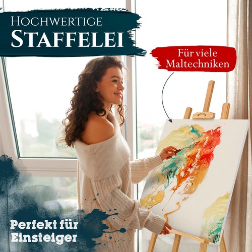 Staffelei atelierstaffelei - staffelei,