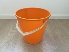 Original DDR - Eimer Kunststoff/ Plasteeimer 10l Orange