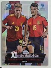 Roberto Navarro & Antonia Blanco - XInevitables -Topps 2022 Bowman- Spain #XI-12