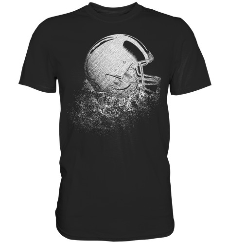 American football helm shirt - american, t-shirt