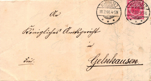 Brief aus meerholz - brief,