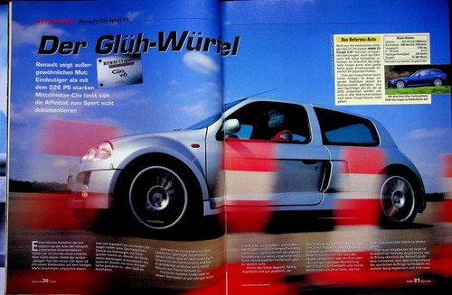 Sport auto 2001 renault - 07/2001,