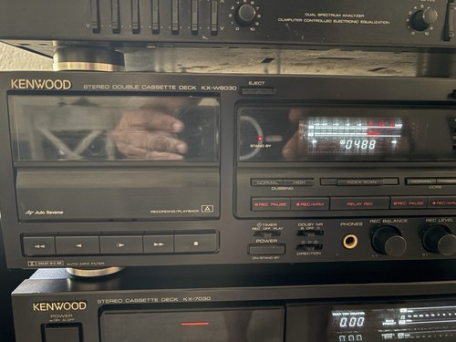 Kenwood tape deck japanese - tape,