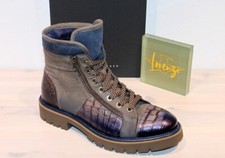 LORENZI Leder-Boots Lammfell