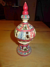 Kerzenhalter orientalisch bunte Keramik Handarbeit Höhe 19 cm