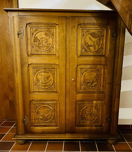 Bauernschrank wäscheschrank - bauernschrank,