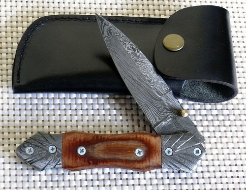 Damastmesser folder handmade - folder,