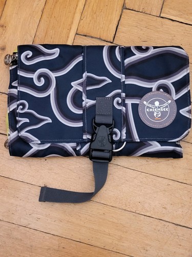 Chiemsee kulturtasche blau - kulturtasche, mit