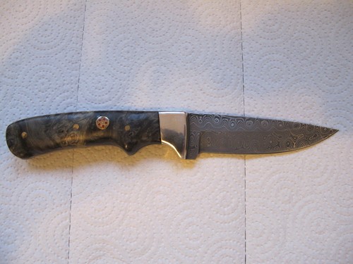 Damast jagdmesser - damast,