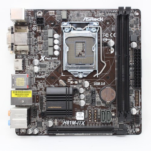 Asrock h81m itx intel h81 - asrock,