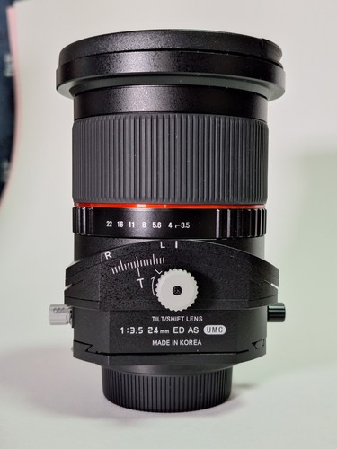 Tilt shift samyang t - tilt/shift, 3,5/t-s24mm