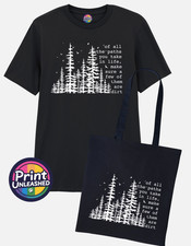 Dirt Paths Grafik T-Shirt &