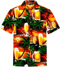 Herren Hawaii Hemd 100%
