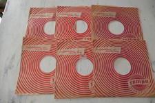 Papier-Schutz-Hüllen.." Tempo"   ...für 10" LPs...25cm...Schellack...6 STÜCK