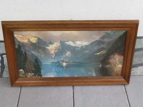 Vintage bild königsee - vintage,