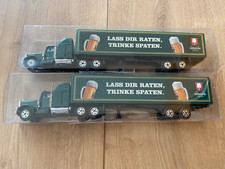 Zwei Biertrucks Werbeartikel