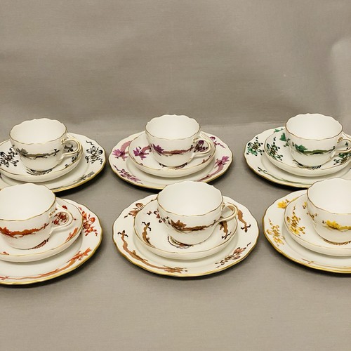 Meissen kaffeegedecke - 6x,
